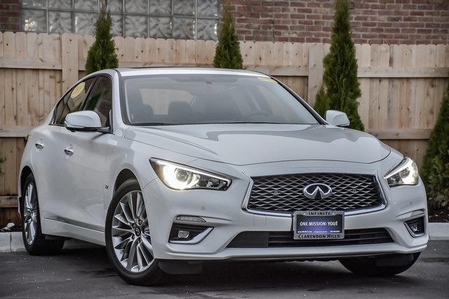Certified Pre Owned 2018 Infiniti Q50 3 0t Luxe